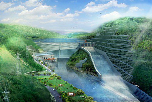 长子老挝南塔河1号水电站项目